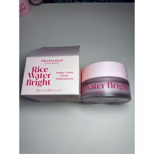 The Face Shop Rice Water Bright Cream, Vegan, 1.69 OZ